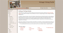 Desktop Screenshot of antiquefishingtackle.net